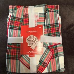Mens Wondershop plaid christmas pajamas